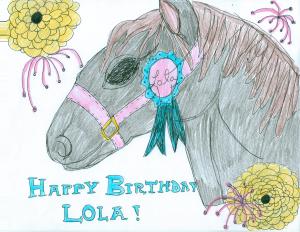 Lola's Horse Cake